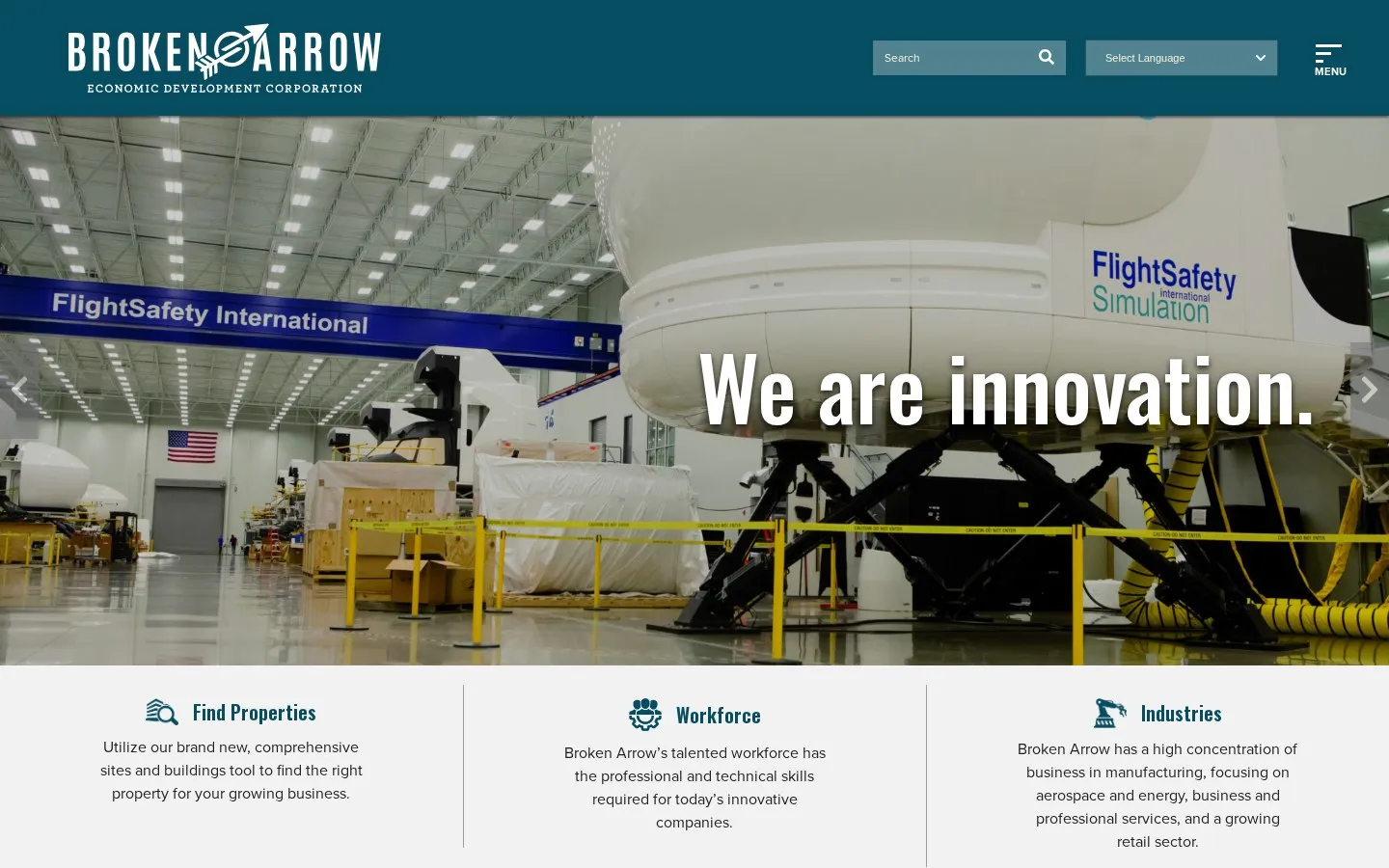 Broken Arrow EDC homepage hero